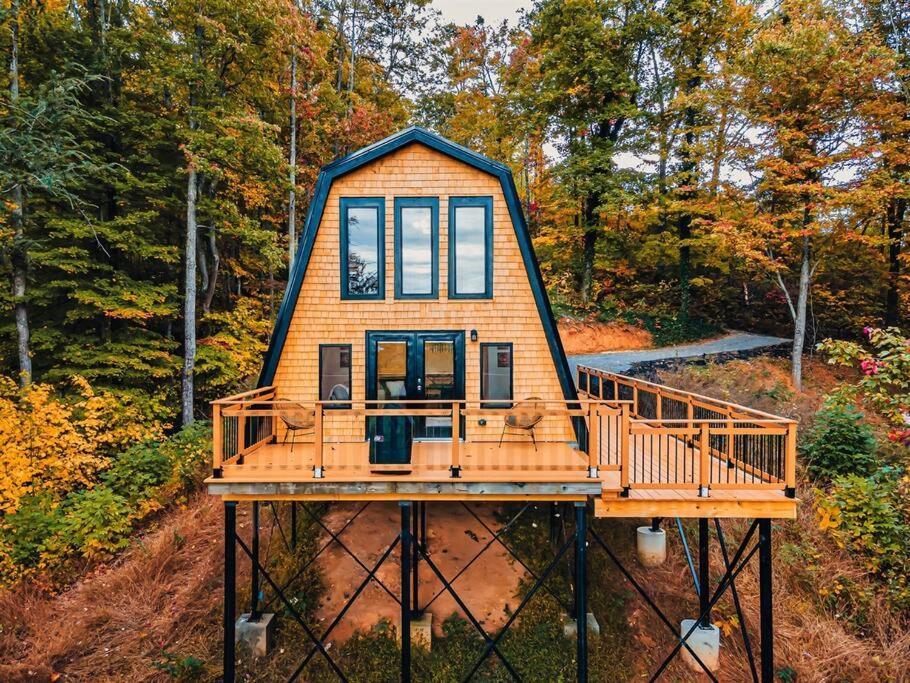 Secluded Mtn View New! 10 Mins To Gatlinburg Or Park Βίλα Εξωτερικό φωτογραφία