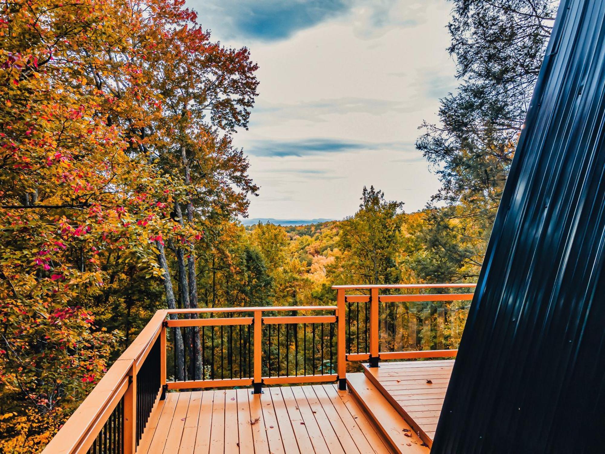 Secluded Mtn View New! 10 Mins To Gatlinburg Or Park Βίλα Εξωτερικό φωτογραφία